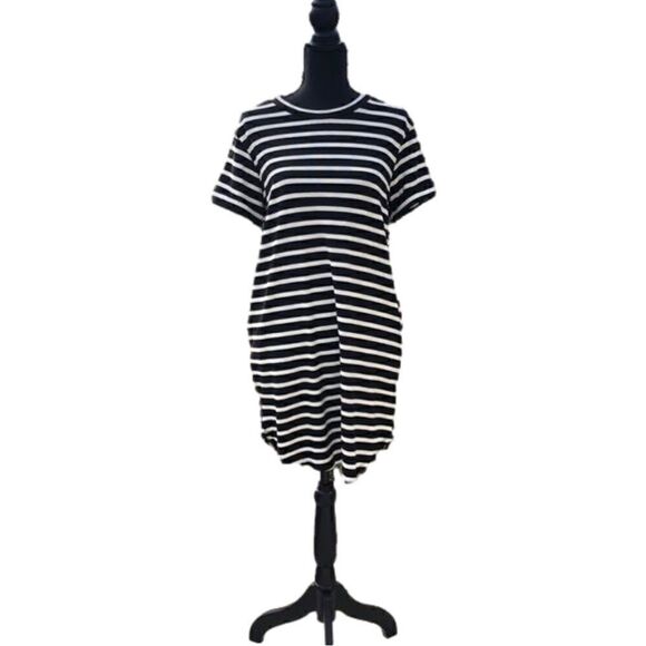 Striped Tshirt Dress SZ S - Picture 6 of 6